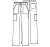 																	Женские медицинские брюки Cherokee WW160																